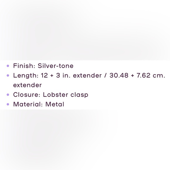 Claire’s Choker Necklace Silver-tone Faux Rhinestone Heart Pendant - Picture 4 of 8